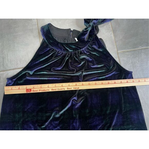 Vineyard Vines velvet plaid top Small - Picture 6 of 7